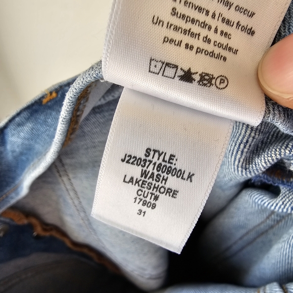 Veronica Beard Crosbie Wide-Leg Cropped Jeans | Lakeshore Wash | Size 31 - Picture 10 of 12